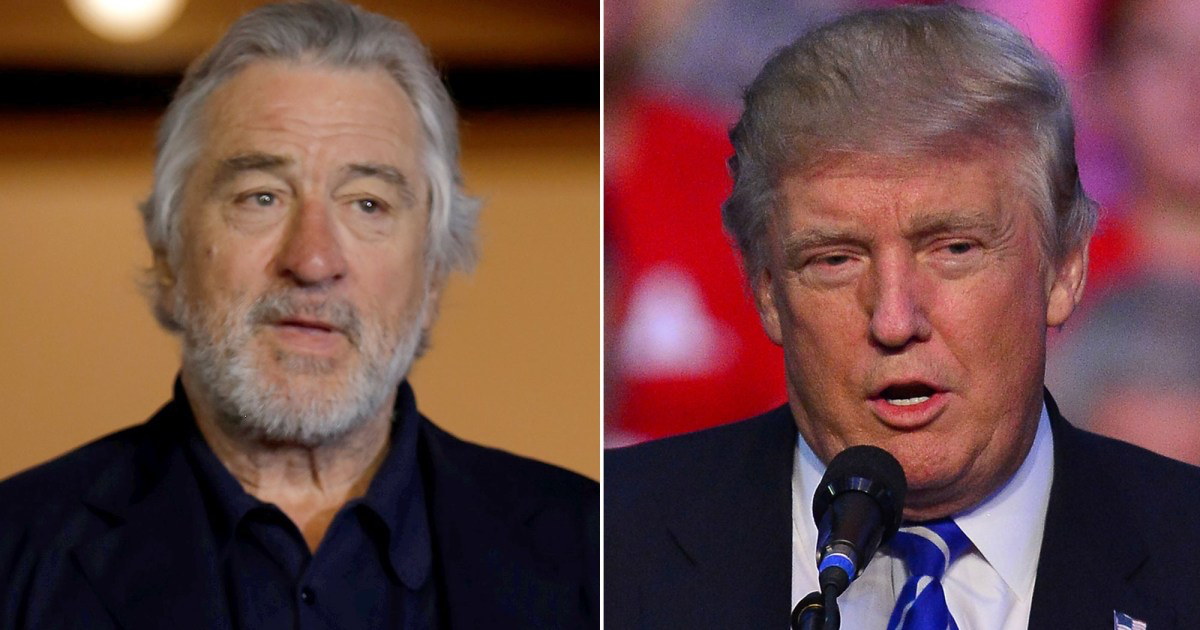 JUST IN: Robert De Niro Says Wake Up And Smell The Coffee, U.S. Is Suffering From "Temporary Insanity"